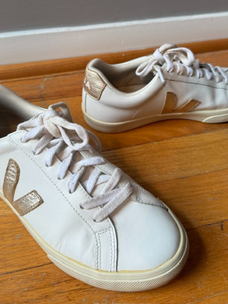 Authentic Veja Leather Sneakers In Excellent Used Condition (Euc). — image 4 of 7